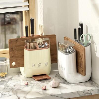 Spoon Fork Chopstick Storage Holder Box Kitchen Drain Rack
