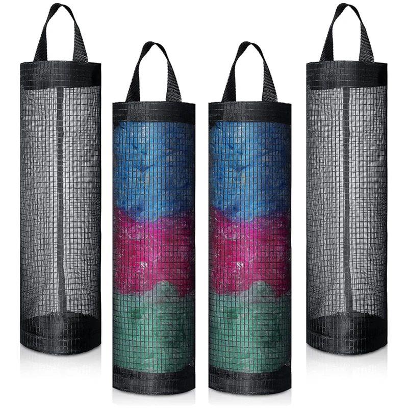 Home Grocery Bag Holder Hanging Storage Trash Bag Tool Kitch