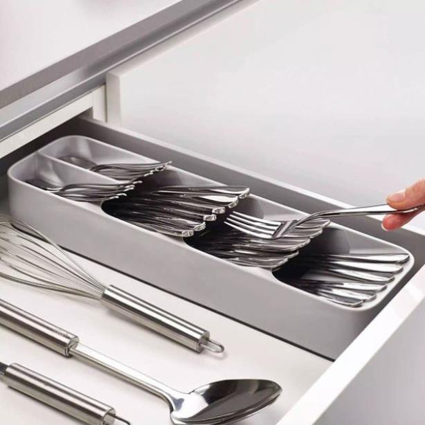 Kitchen Cutlery Drawer Organizer Drying Cutlery Tray Spoon D
