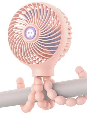 SmartDevil便携夹在婴儿车风扇上，3000mAh迷你手