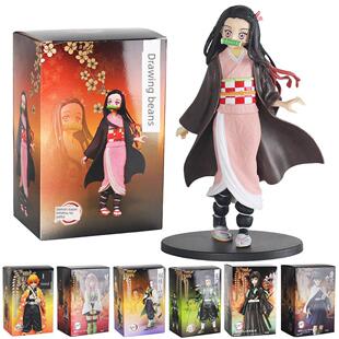Anime Demon Slayer Figure Kamado Tanjirou Nezuko Action Figu