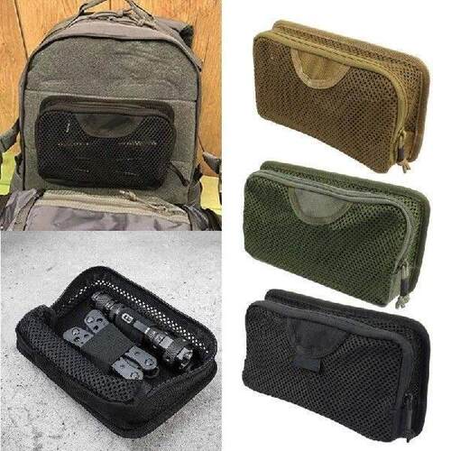 Double Zipper Utility Admin Bag Compact Carriers Utility