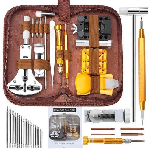 149pcs Watch Tools Watch Opener Remover Spring Bar Repair Pr