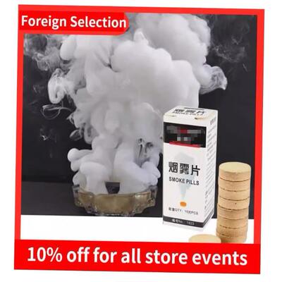 Halloween Smoke Grenade Bomb White Combustion Smoke Effect B