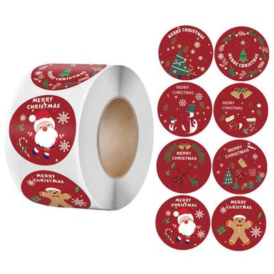 Christmas Party Gift Sticker Cute Stickers Decorative Sealin