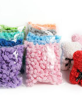 3.5cm Foam Rose Artificial Flowers Home Decor Wedding Decora