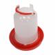 feeder 1.5 bucket Chicken Water drinking barrel Quail