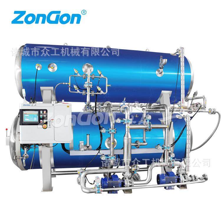 乐山辣子鸡杀菌锅 牛蹄筋零食杀菌釜 香辣牛肉干灭菌设备