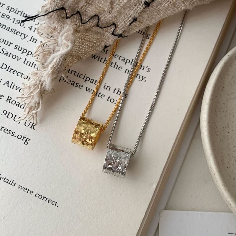 S925纯银碎冰冰路路通项链女轻奢高级感小众设计锁骨链小红书爆款