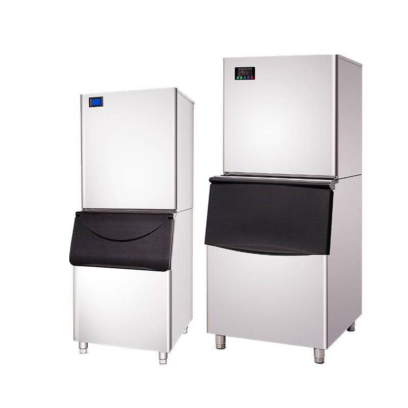 商用圆柱形冰块大型制冰机300KG450KG医院酒吧KTV大型商用造冰机
