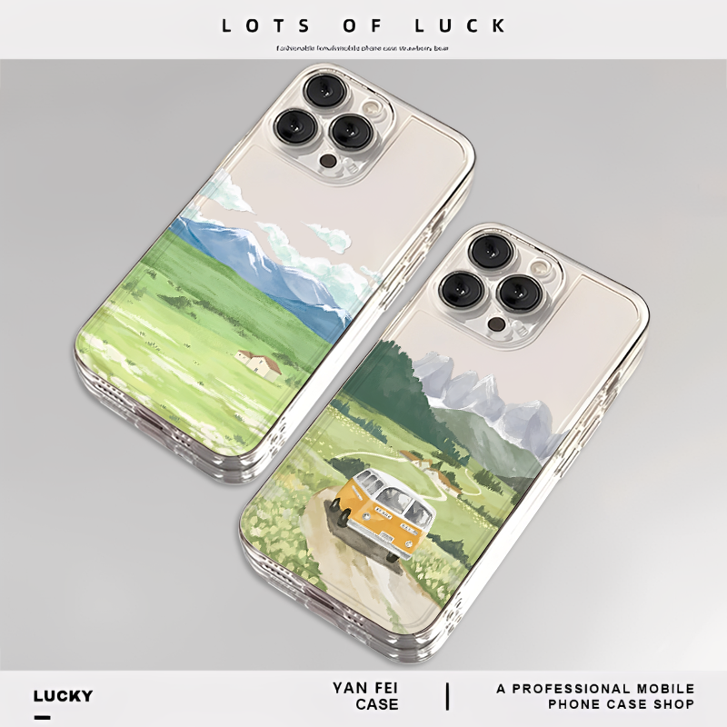 动漫风景适用小米15手机壳14pro女生14透明13红米k80/k70/k90/k60情侣turbo新款17promax小众note12任意机型+