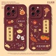 好运满满适用苹果17promax手机壳iphone13pro情侣14华为mate70新款 pura80小米15红米k90新年16小众喜庆60红色