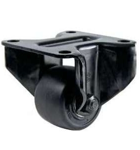 J-CRA06-D65-NM  怡合达2.5寸固定轮 表面电泳处理低重心轮