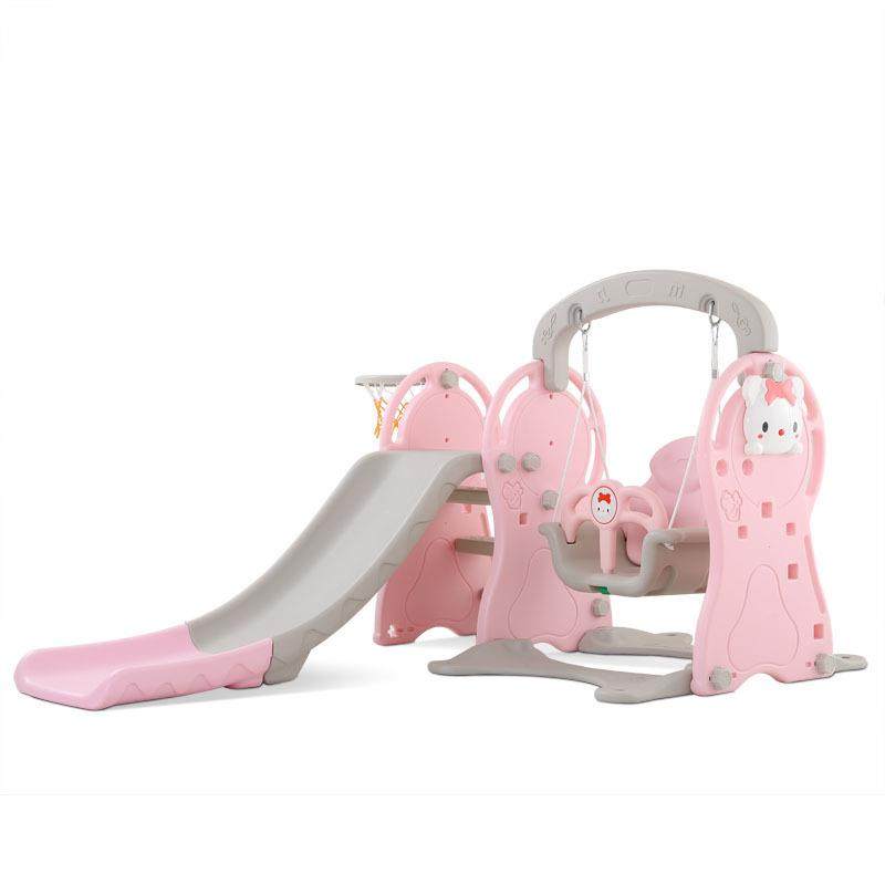 滑滑梯秋千组合儿童室内家用幼儿园宝宝游乐场小型小孩多功能玩具