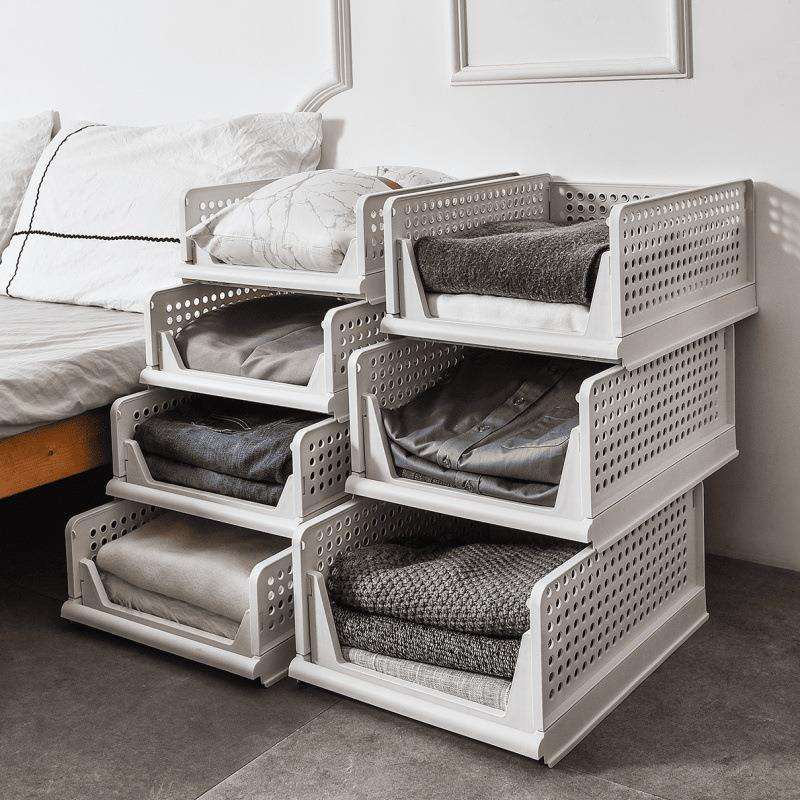 多功能收纳框透气衣物分层抽屉式文件整理置物架卧室宿舍衣橱多层