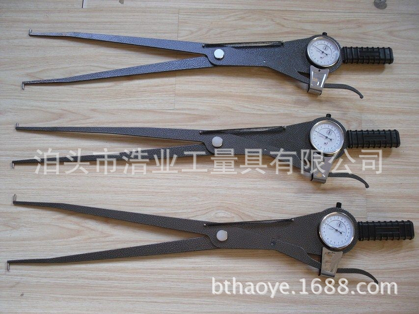 带表内卡规75-95x200测直径卡钳测深100 125 200 250 300分度0.01