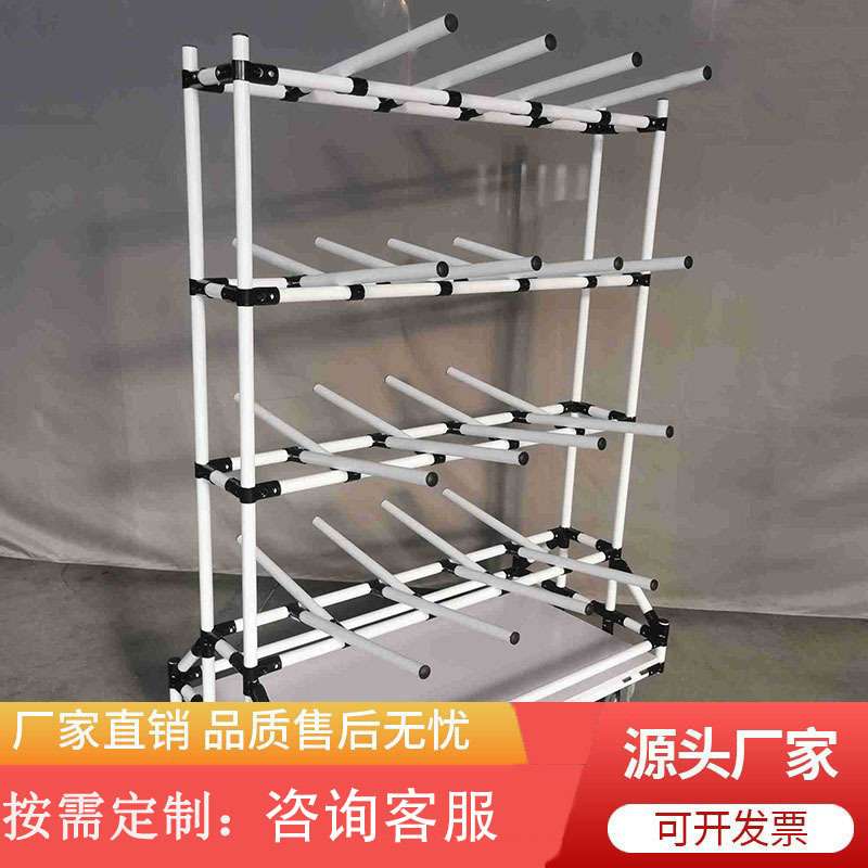 【佳创】车间线束架子悬臂式带轮周转架可拆装精益管货架