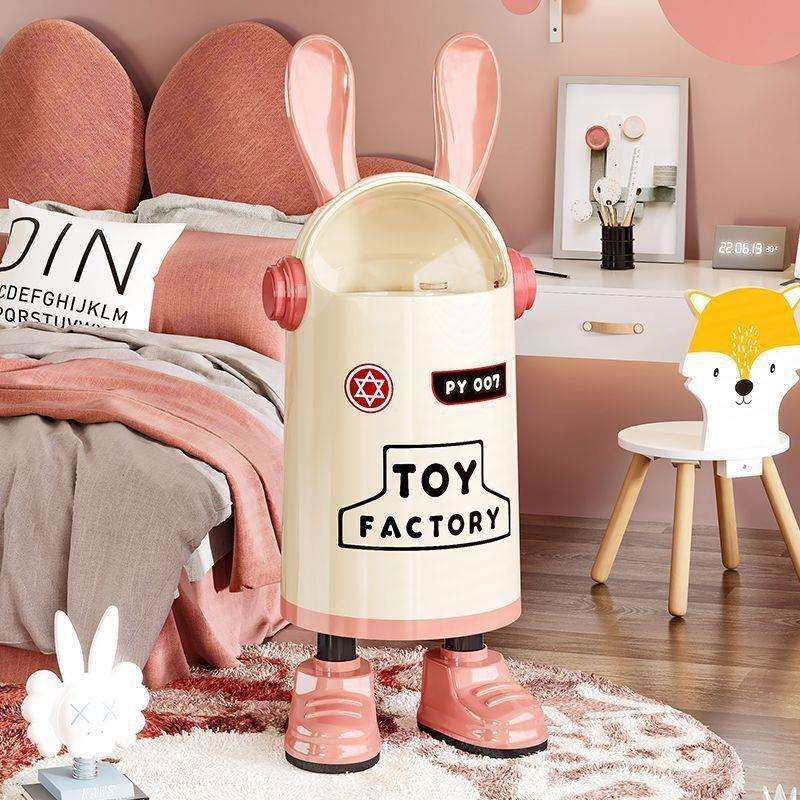 垃圾桶家用新款可爱客厅厨房卧室大容量卡通卫生间创意纸篓高颜值