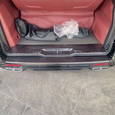 奔驰威霆V260v300改装专用碳纤维迎宾踏板碳纤纹后护板内门槛条