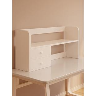 桌面置物架书桌上书架写字台收纳架子立式多层小型书柜办公室工位