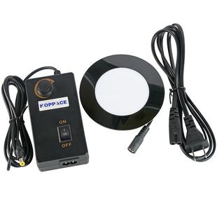 电子显微镜LED底光源64颗白光灯珠安装直径75mm通光面65mm