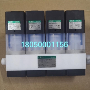 6UP 议价 F四联体 CKD药液阀AMD012A