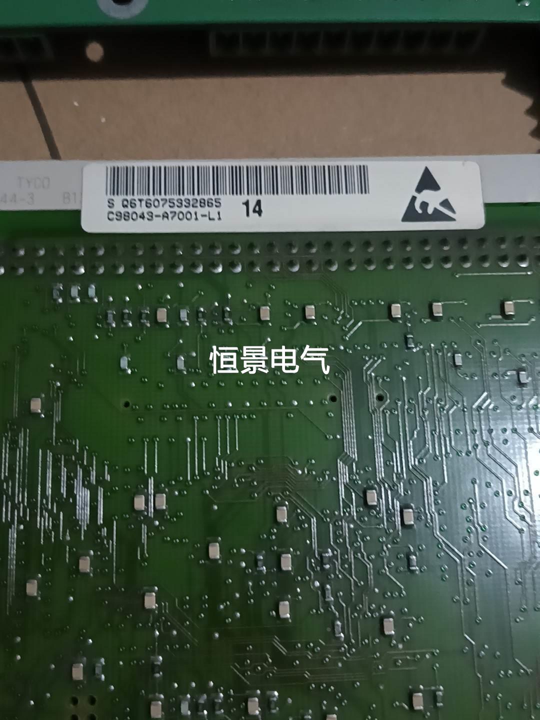 西门子直流主板C98043-A7001-L1一块，报F6议价