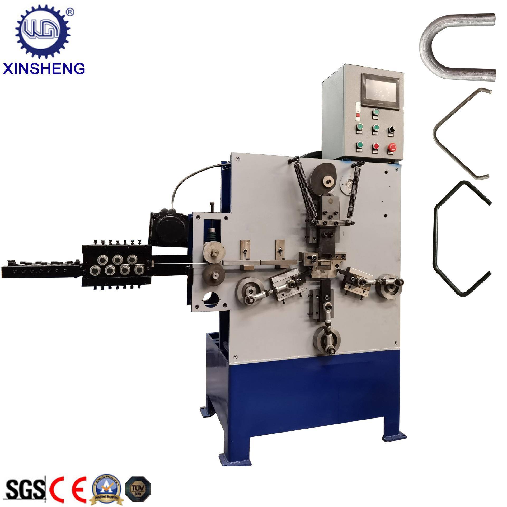 打扣成型机 U型扣机 V型打扣机 D扣机 C扣机 PLC线材折弯机