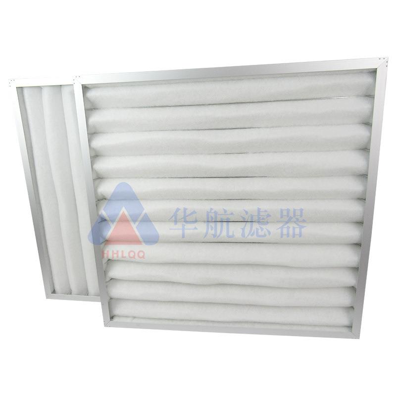 空气初效过滤器 板框滤折叠气体过滤 送风系统空气滤芯排烟口过滤