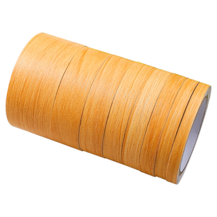 木纹胶带贴纸装饰条自粘原木翻新家具柜子门框包边木板边框封边条