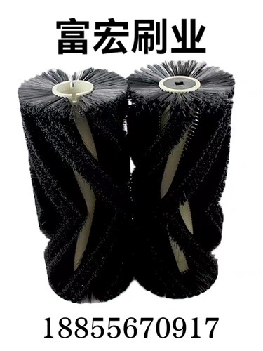 明诺电动清扫车主刷滚刷格美扫地车边刷通用圆盘刷子毛刷辊耐磨型