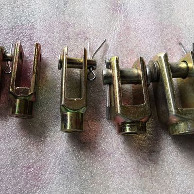 厂家直销 农用车拖拉机  刹车拉杆接头连接叉U型 一体锻钢标准扣