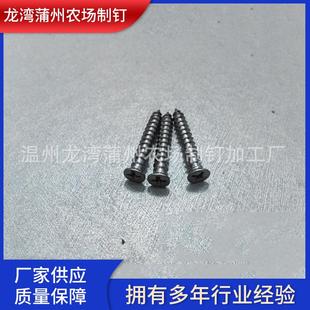 25非标自攻螺钉 4.2 沉头自攻不锈钢A2 70小脑沉头自攻螺丝