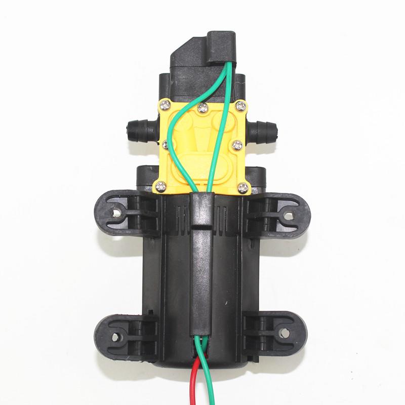 信利达12v水泵 电动喷雾器智能隔膜泵微型洗车水泵高压自吸泵农用