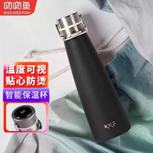 KKF吻吻鱼智能车载不锈钢保温杯