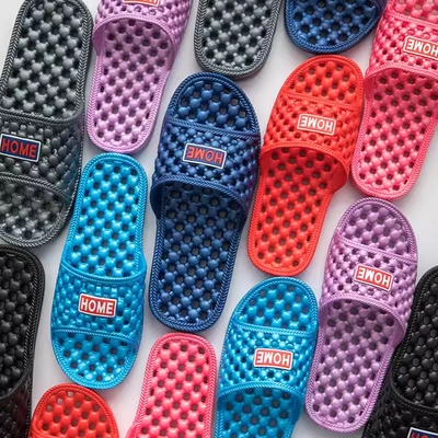 洗澡拖鞋漏水沐浴室防滑男女镂空按摩卫生间拖鞋家居室内家用冬天