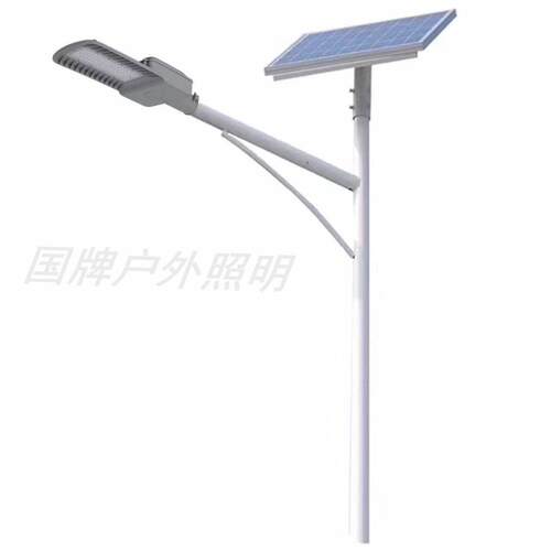 厂家厂家led6米60W路灯农村产品小金豆100W8米杆亮灯12小时