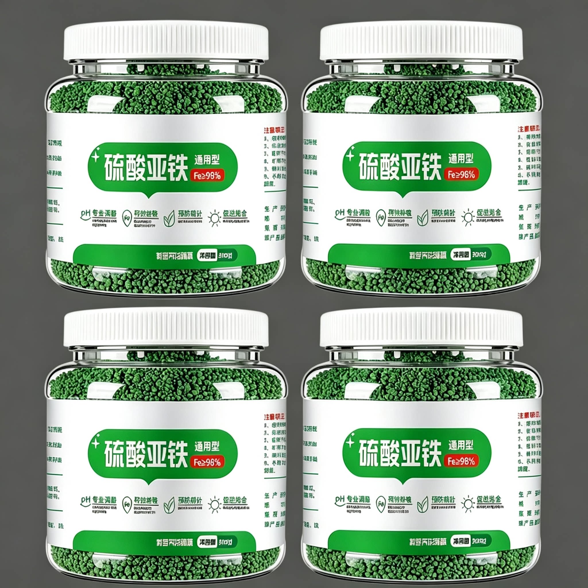硫酸亚铁酸性土壤防黄叶补铁