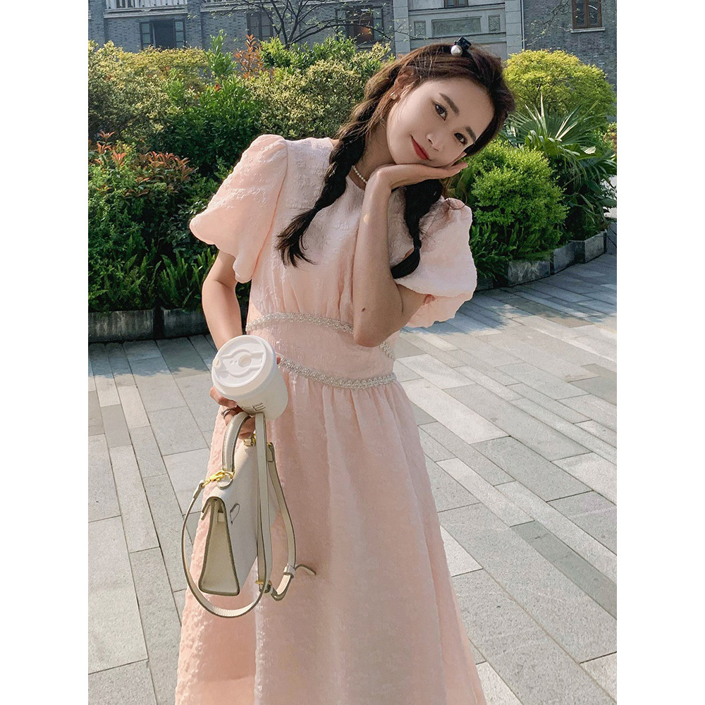 现货209-2515-P130-K185定制面料高品质提花夏装新款气质连衣裙,女装连衣裙,浙宝210（原浙宝191）