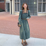 现货主推牛仔连衣裙210-99226-P145-K218，女装连衣裙，浙宝210（原浙宝191）
