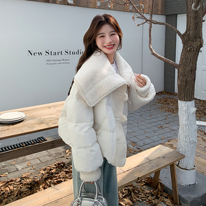 现货主推90白鸭绒羽绒服191-6366-P325-K478图片