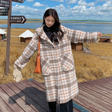 新品手工缝制双面羊绒大衣ZB191-F656-P295-K438，女装毛呢外套，浙宝210（原浙宝191）