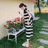 现货209-796-P95-K138条纹polo连衣裙女夏装新款气质，女装连衣裙，浙宝210（原浙宝191）
