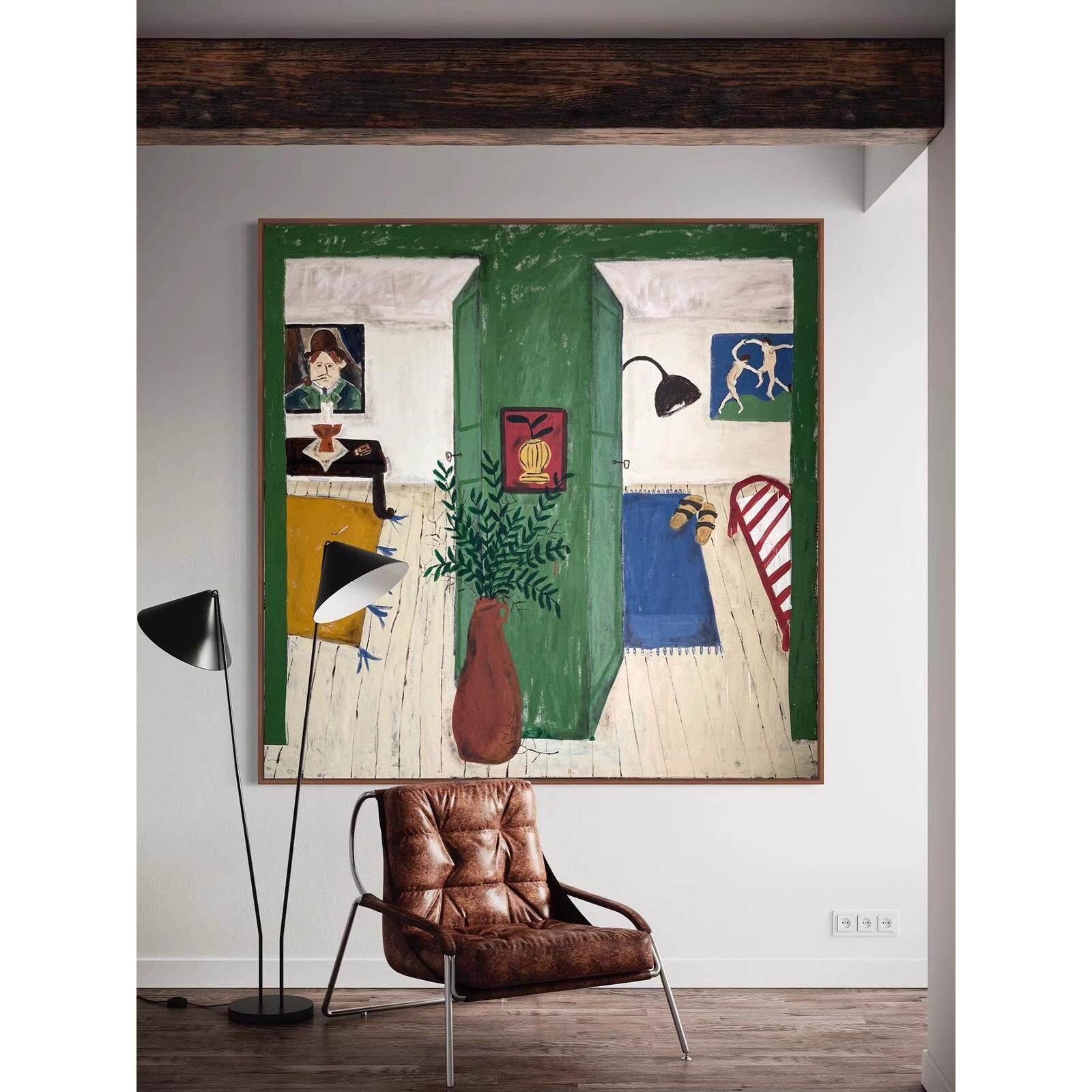 马蒂斯野兽派装饰画小众艺术客厅沙发背景美式餐厅卧室高级感挂画