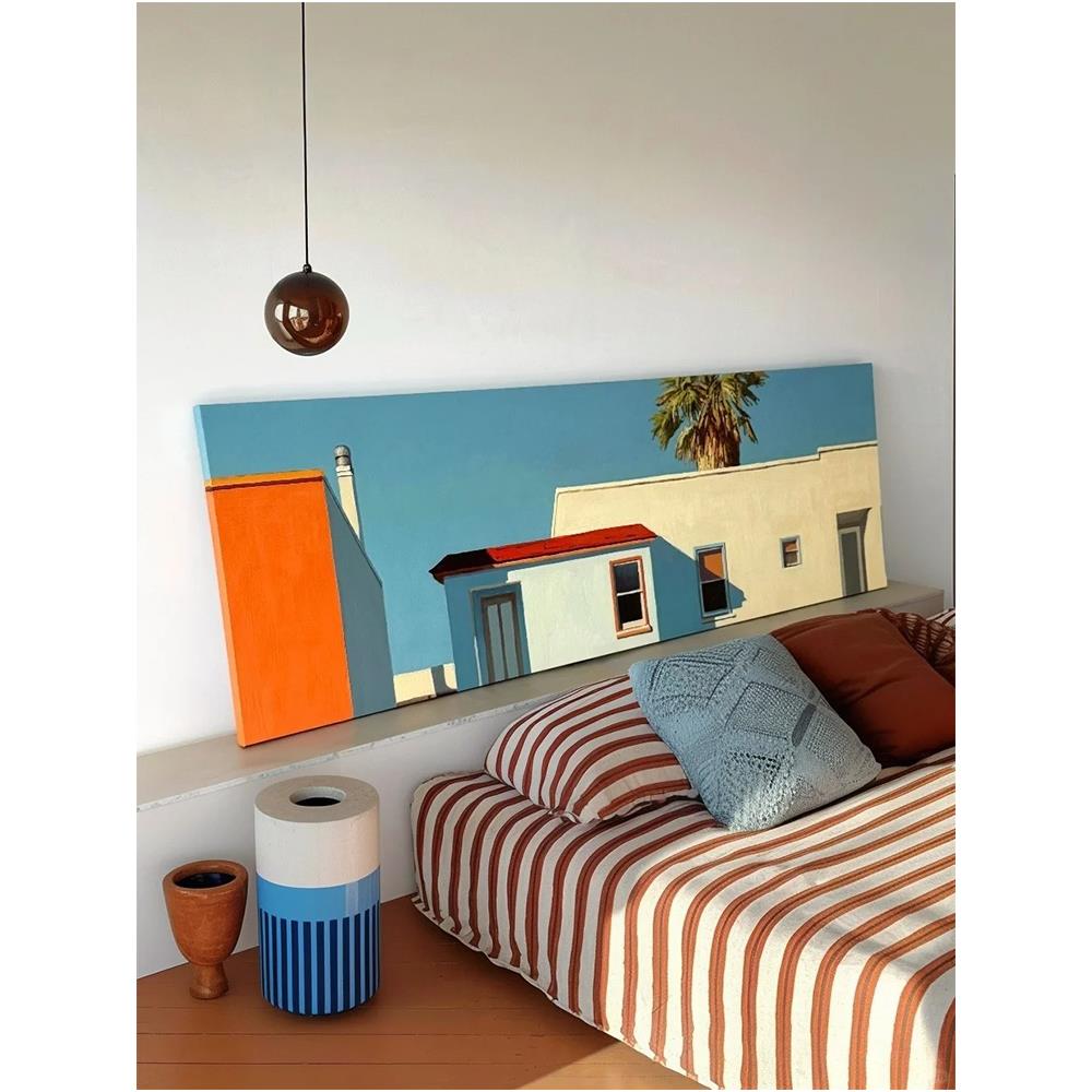 包豪斯客厅装饰画小众简约高级感沙发背景墙壁画现代床头卧室挂画