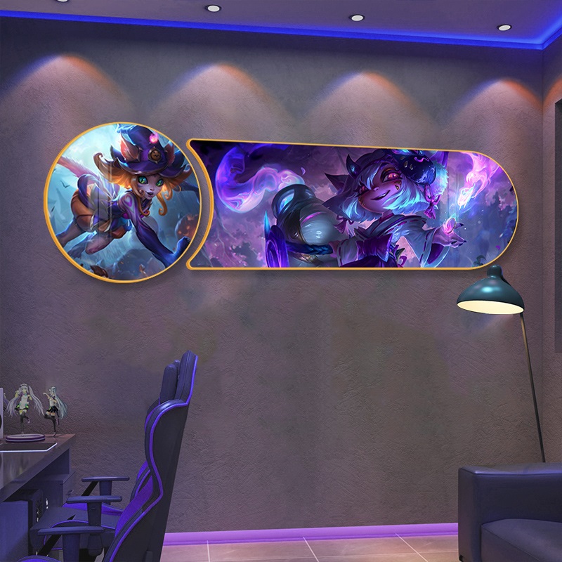 电竞房间装饰画网吧游戏