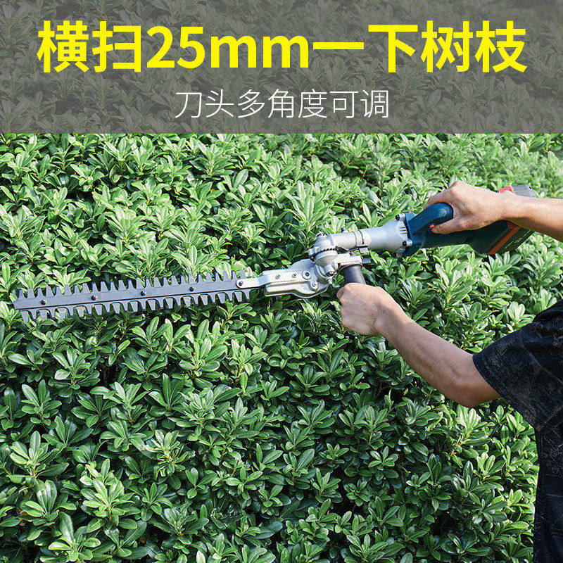 日本进口电动绿篱机园林剪茶叶修剪机充电式家用修花剪草机割草机