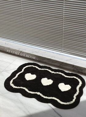 Texdream织梦 简约现代入户地垫玄关垫可爱耐脏耐磨门垫家用地毯