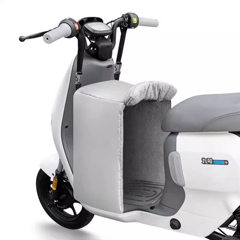 电动车挡风被分体式加绒加厚前保暖护腿神器护膝踏板小型冬天电瓶