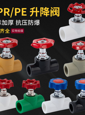 截止阀 阀门开关4分202532升降式PE自来水铜芯止水阀 ppr水管配件